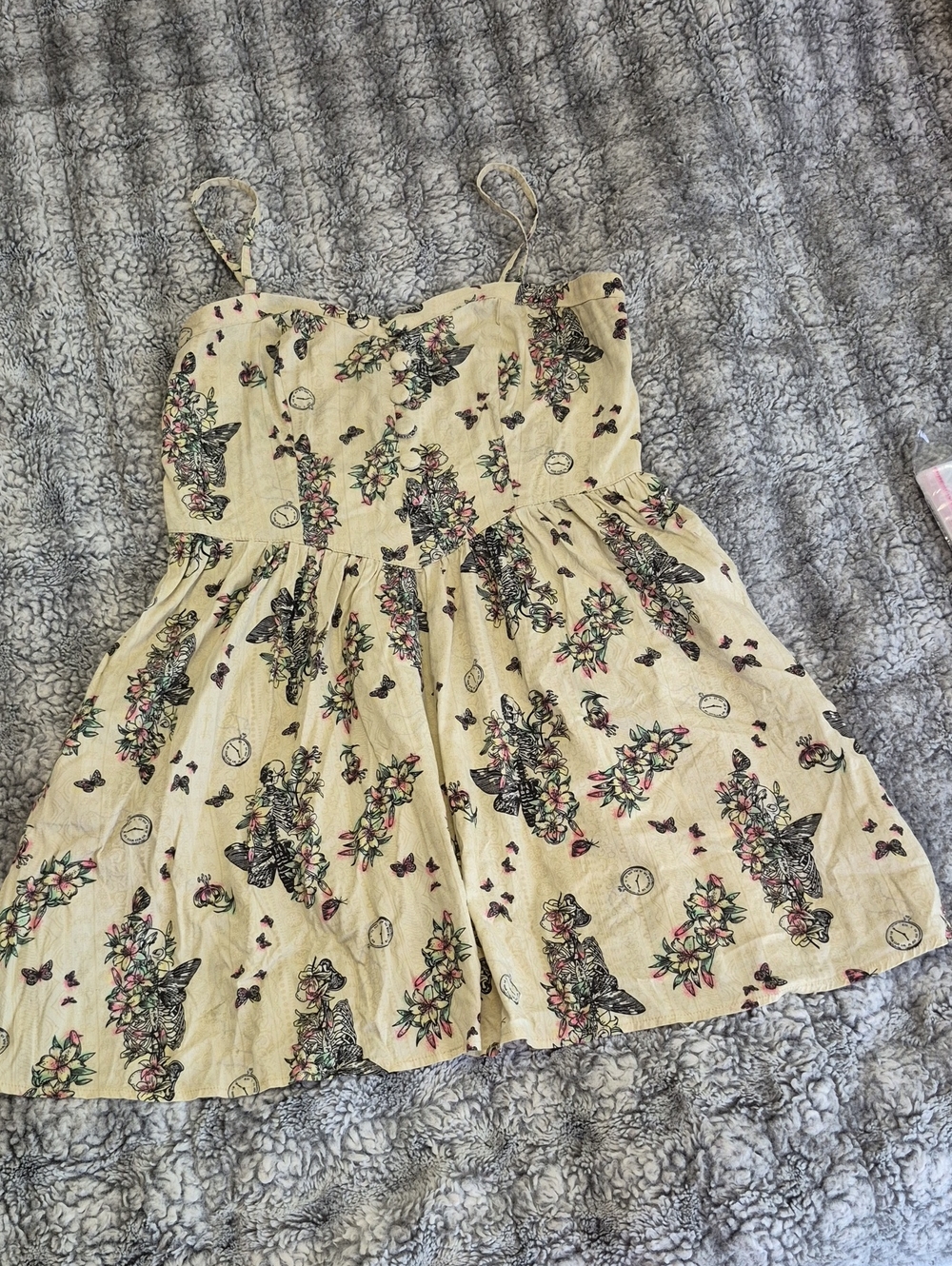 Hell Bunny 🖤 Alice In Wonderland Dress (961)